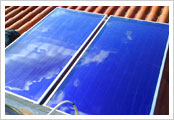 impianto solare termico installato a Civitanova Marche, provincia di Macerata (Marche)