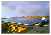 impianto fotovoltaico da 7Kwp installato a Potenza Picena in prov. di Macerata (regione Marche)