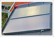impianto solare termico installato a Porto Potenza in provincia di Macerata ( regione Marche )
