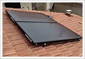 Impianto solare Rotex a svuotamento